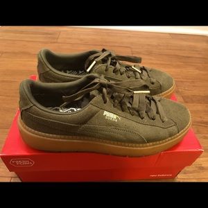 Puma Suede Platforms